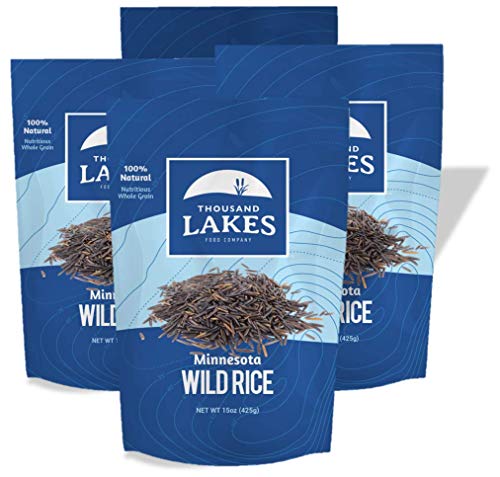 Thousand Lakes Minnesota Grown Wild Rice - 4-pack 15 ounces