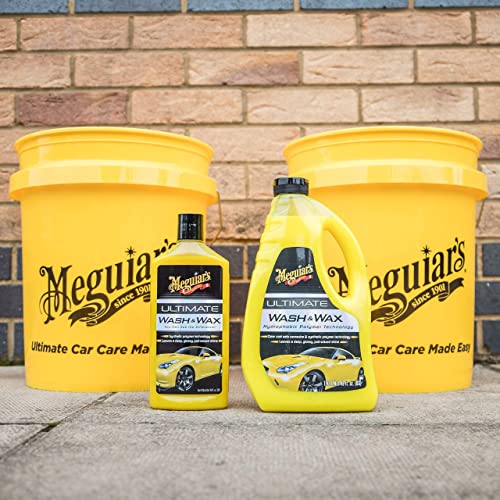 Meguiars-G17748EU-Ultimate-Car-Wash-Wax-14L-Shampoo-that-leaves-a-deep-glossy-just-waxed-shine