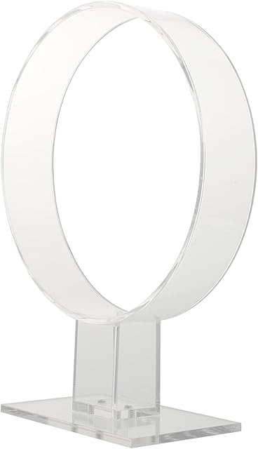 Minkissy Headband Holder Hairband Rack Holder Acrylic Hair Hoop Display Stand for Hairbands Watches Teens Girls Women ( As Shown )