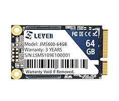 LEVEN 64 GB SATA III 6 GB/S mSATA SSD Solid State Drive - (JMS600-64 GB)