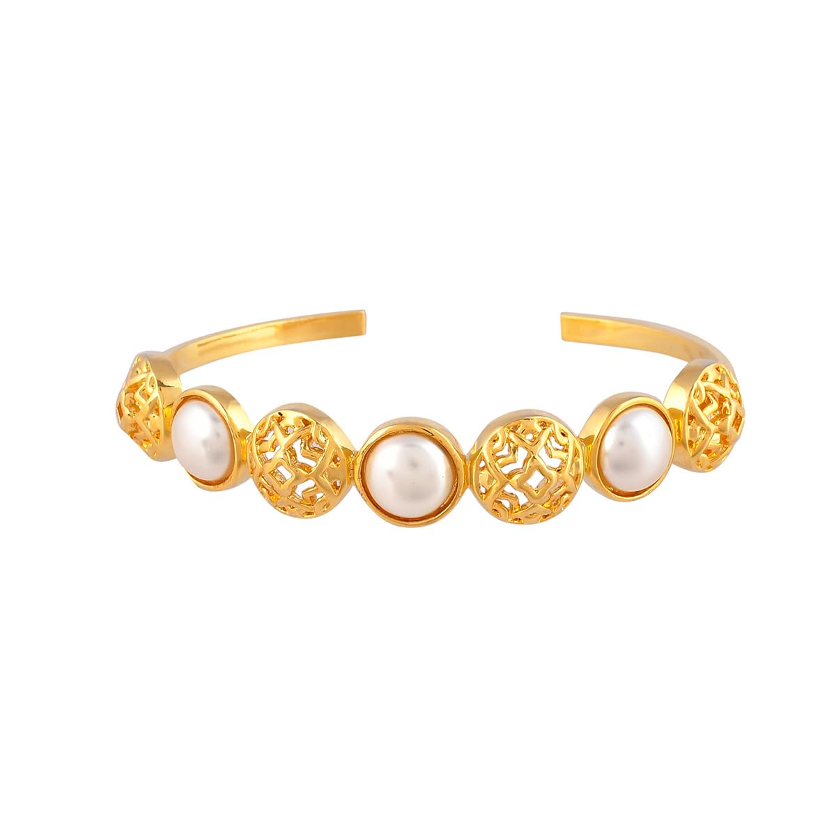 VOYLLA Nazakat Niswani Pearl Cuff (B0CJ9CKMQZ) Amazon Price History, Amazon Price Tracker