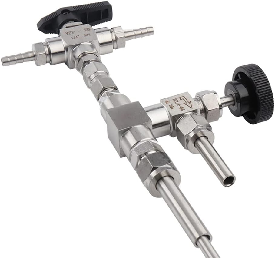 Hand Held Bottle Filler,Homebrew Beer Gun, Stainless Steel Food Grade Bottling Wand For Beer, Wine, Beer Brewing Tool,
