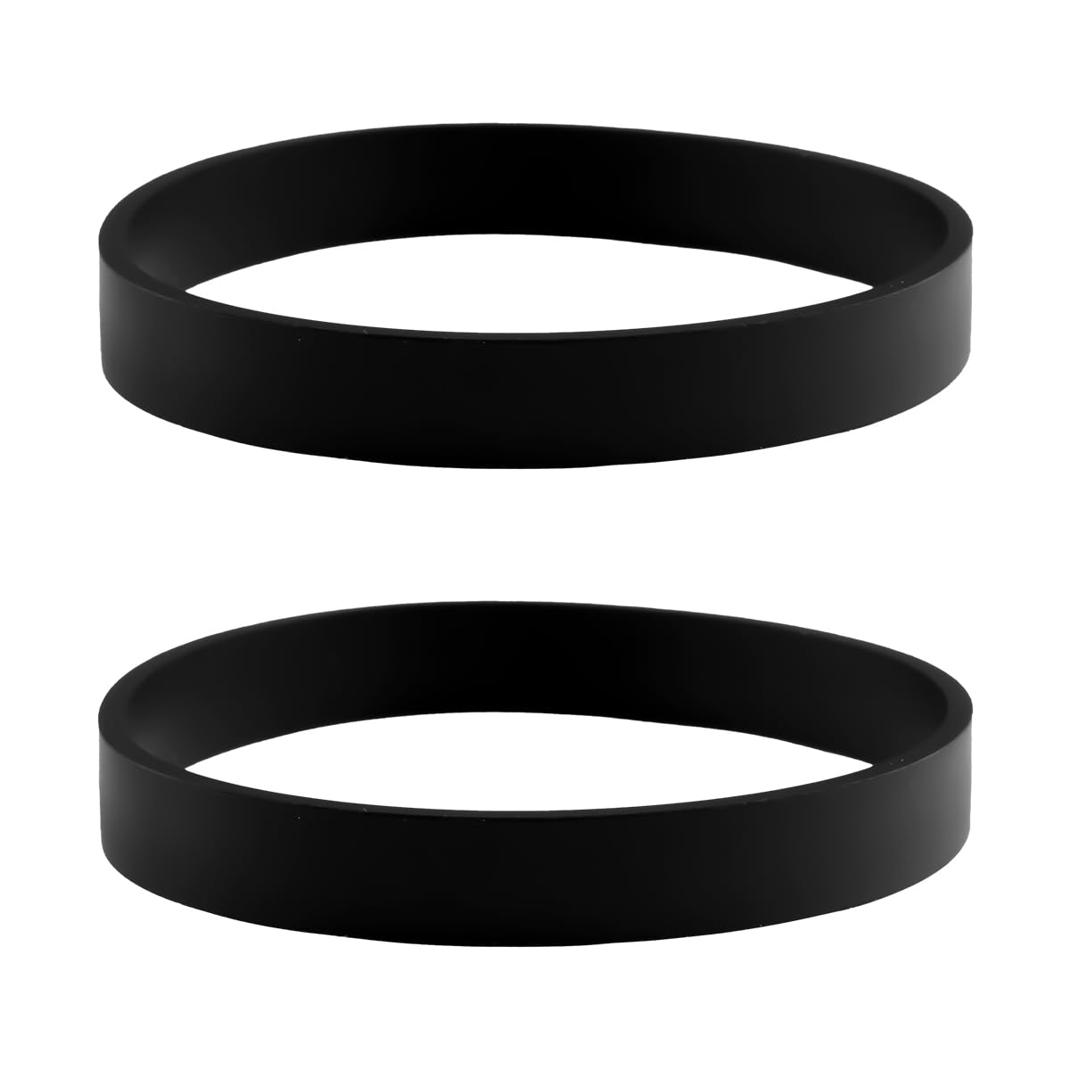 Lotsdonxia 2Pcs Rubber Vacuum Belts, Universal Simple Anti-Slip Drive Bands Vacuum Cleaner Elasticity Belts for Cleaners Alternative