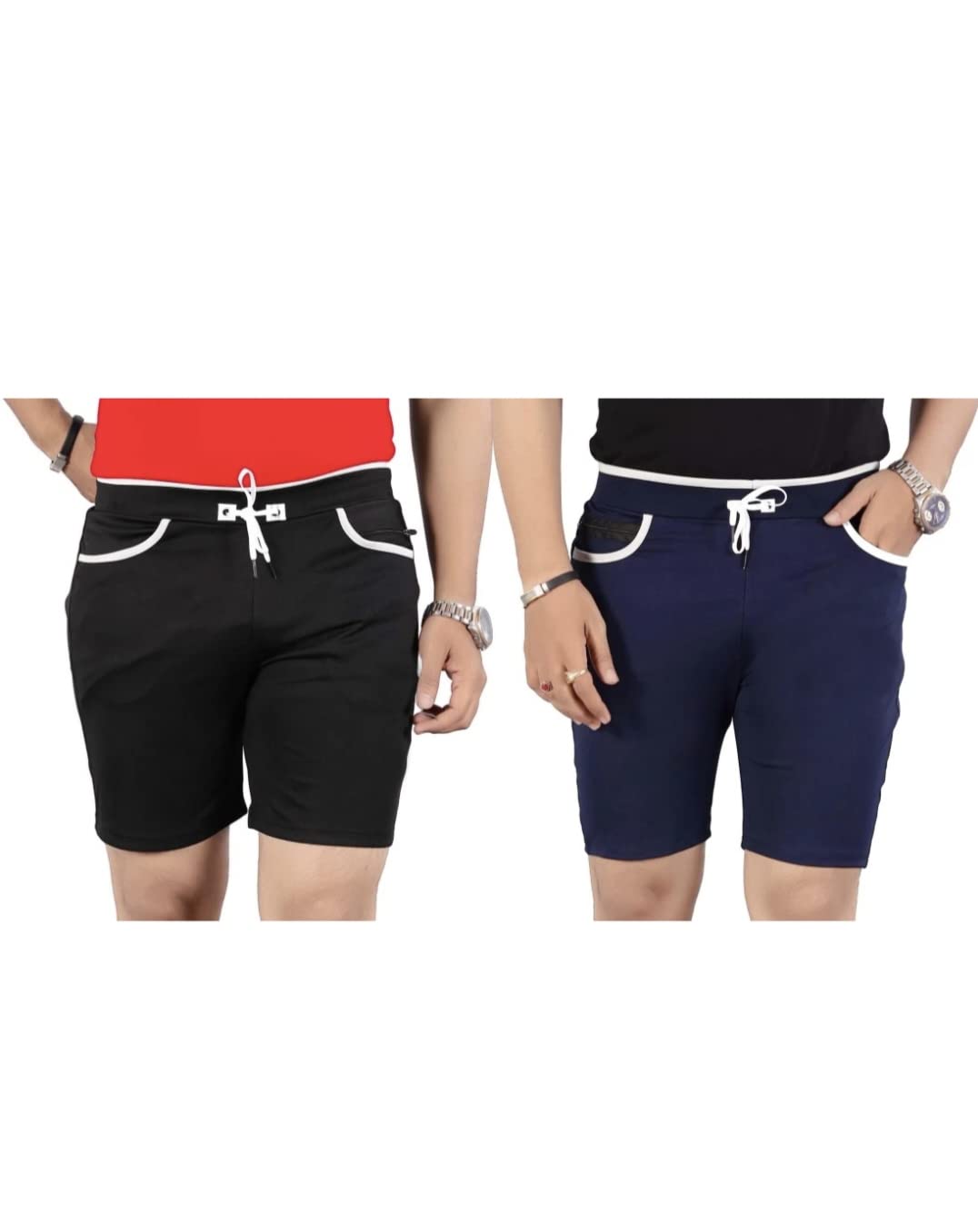 Men's Polyester Boxer Shorts with Two Side Pockets (Pack of 2)-picture-20