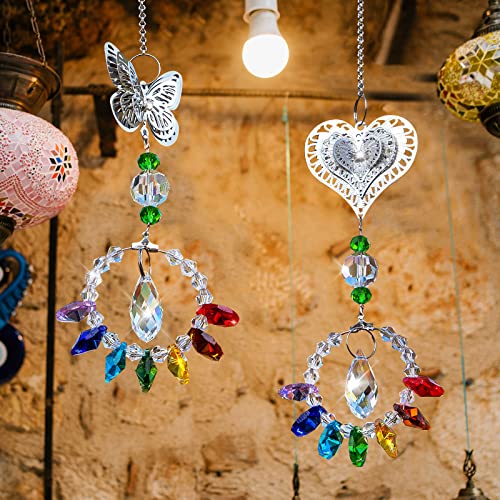 image for Geepen Crystal Sun Catchers for Windows Suncatcher Rainbow Maker Cryst