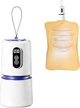 BORUiT Portable Clothes Dryer, Quick Drying Mini Laundry Dryers for Clothes with Drying Bag, 110v Small Compact Electric Dryer Machine for Travel, RV, Apartment, Secadora Portatil de Ropa