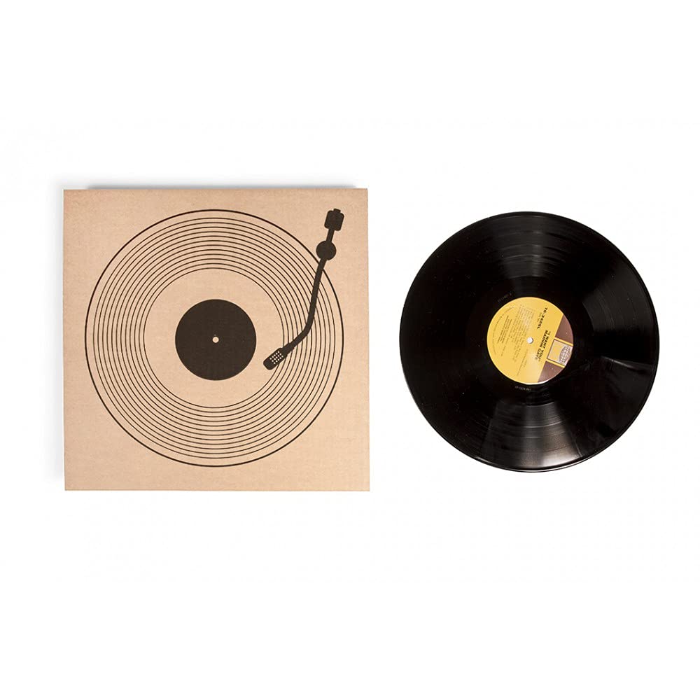 Kartonverpackung für Schallplatten 325x325x20mm Starker Karton 3-Lagen-Paketlagerung Versand Geschenk Schallplatte Storage (150)