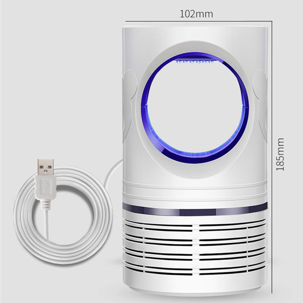 Urządzenie do zabijania komarów zasilane przez Usb do zwalczania szkodników w sypialni przenośne elektryczne kryty bezpieczne na zewnątrz domowe biuro Uv przeciw komarom pulpit
