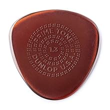 Hand-burnished sculpted edges Made from Ultex in the USA Surface: Grip Gauge: 1.3mm Quantity: 12 Picks