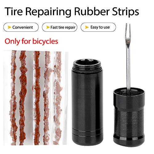 Blusea Cordas de Reparo de Pneu de Bicicleta Kit de Ferramentas de Reparo de Pneus de Carro Reparado