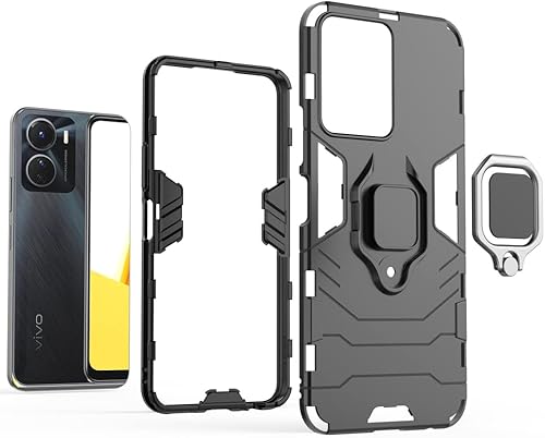 Vista 12 de Funda para Samsung Galaxy A04 4G, Cubierta De Cáscara De Soporte Para SM-A045F/DS SM-A045M/DS SM-A045F SM-A045M - Azul