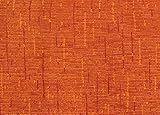 biancheriaweb copritavolo salotto/cuina cinigliato lavorazione jacquard modello rain rotondo 180 arancio