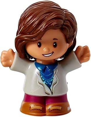 Replacement Part for Fisher-Price Little People Big Helpers Family - FTL14 ~ Replacement Hispanic Mom Figure ~ Brown Hair
