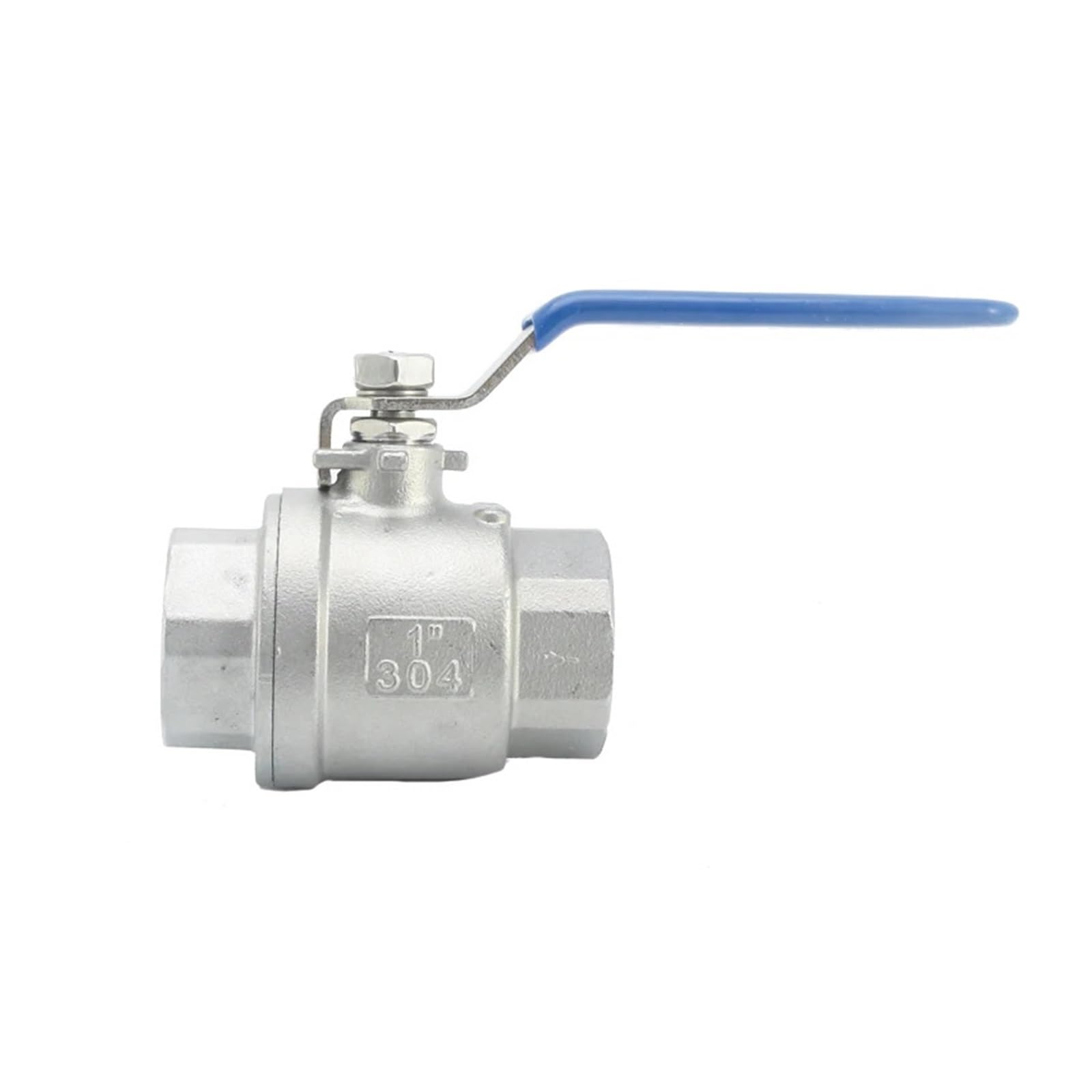 1 Uds. Grifo de interruptor válvula bola cierre puerto completo acero inoxidable 316 304 hembra BSP NPT alta resistencia 1/4 "3/8" 1/2 "3/4" "2"(1",BSPP_SS304)