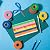 Mr. Pen- Colored Masking Tape, Colored Painters Tape for Arts and Crafts, 6Pack, 0.6" x15Yard Drafting Tape, Craft Tape, Labeling Tape, Paper Tape, Colored Tape, Colorful Tape, Artist Tape, Art Tape
