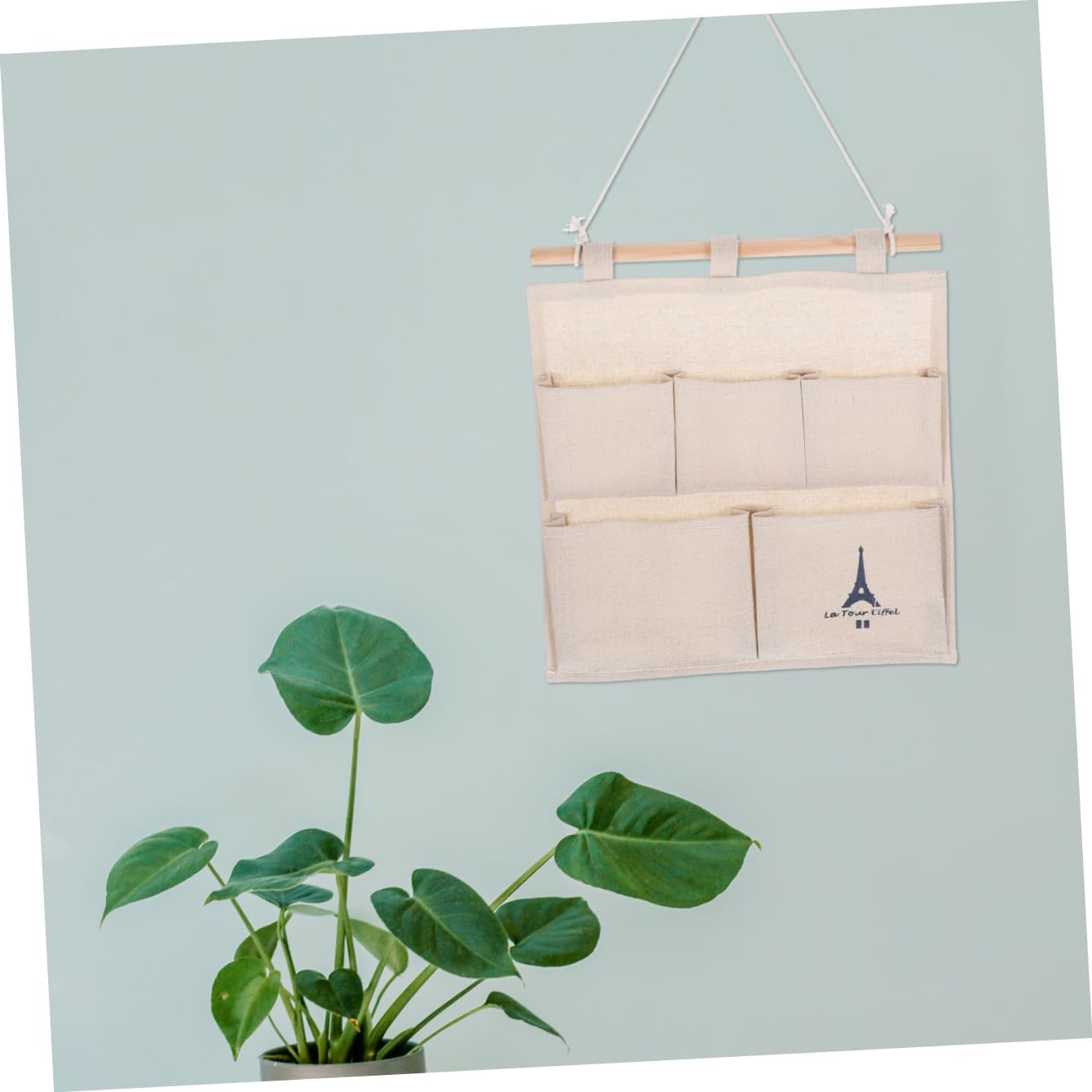 Operitacx 3piezas Bolsa De Almacenamiento Colgante De Pared Múltiples Bolsillos Organizador De Sundries Para Baño Cocina Oficina Soporta Mayor Peso y Mantiene Ordenado El Espacio