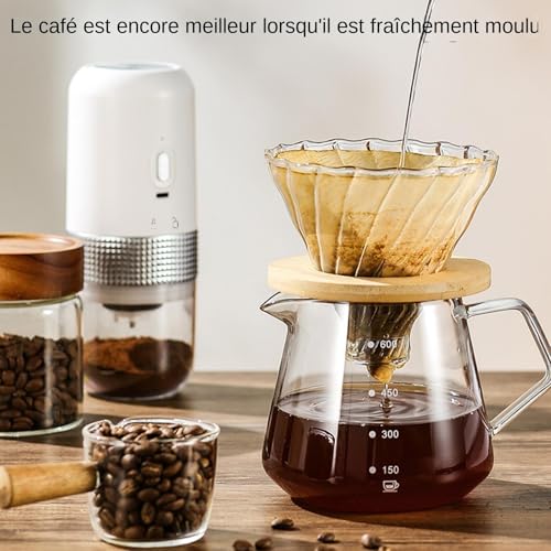 Moulin à café électrique de précision pour grains de café maison - 3