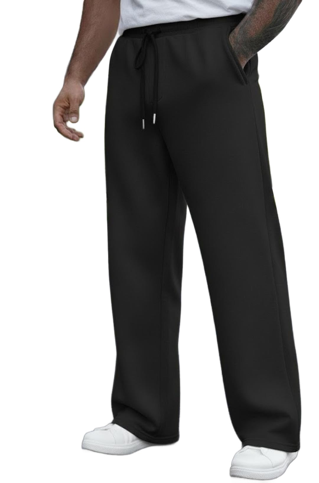 dockstreet Track Pant for Men || Baggy Fit || Track Pants || Full Elastic Jogger Track Pant || 100% Cotton-picture-42