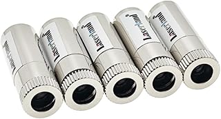 5pcs 200nm-1100nm Focusable Metal Housing with Lens for TO-18 5.6mm Diode DIY 12x35mm