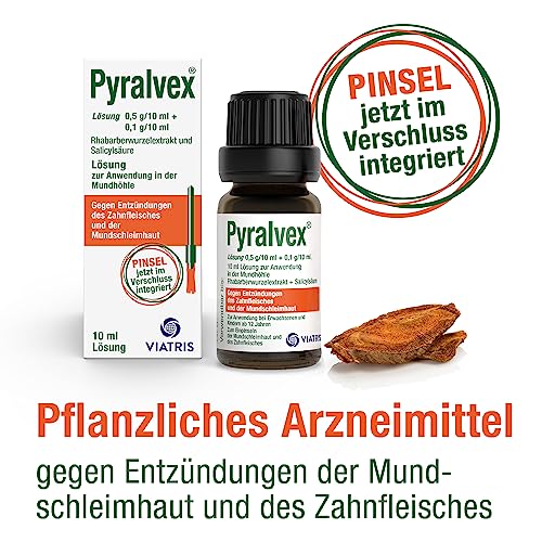 MEDA Pharma GmbH & Co.KG Lösung zur Anwendung in der Mundhoöhle Pyralvex Solution, 10 ml – Bild 3