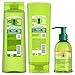 Garnier Fructis Sleek & Shine Shampoo, Conditioner + Anti-Frizz Serum Set for Frizzy, Dry Hair, Argan Oil (3 Items), 1 Kit (Packaging May Vary)