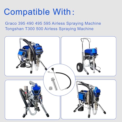Image of 2026 New Suction Hose and Reflux Line Sets for Airless Paint Sprayer | Compatible With Graco 695 795 3900 1095 1595 5900 7900 Airless Spraying Machine，Complimentary 181072 Filter Included