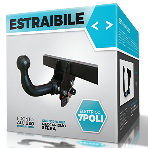 MCLP Attelage demontable Horizontale Faisceau 7 Broches pour KIA Sorento 2002-2006 JC