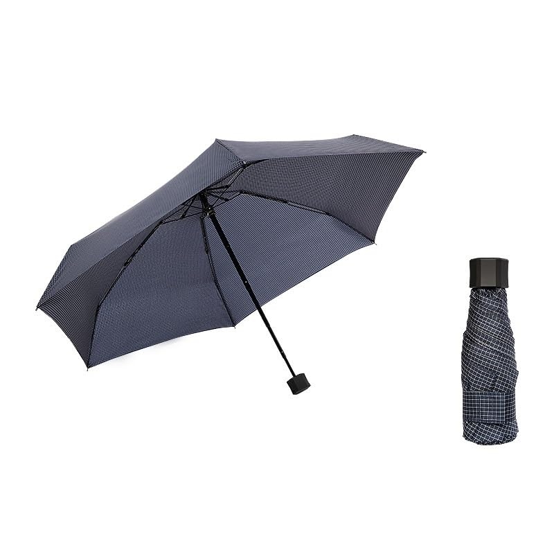 RENEESME Umbrellas For Rain Travel Umbrella, Light Umbrella, Plaid Pocket Umbrella, Creative Small Manual Umbrella Strong Umbrella For Wind And Rain(Color:D)