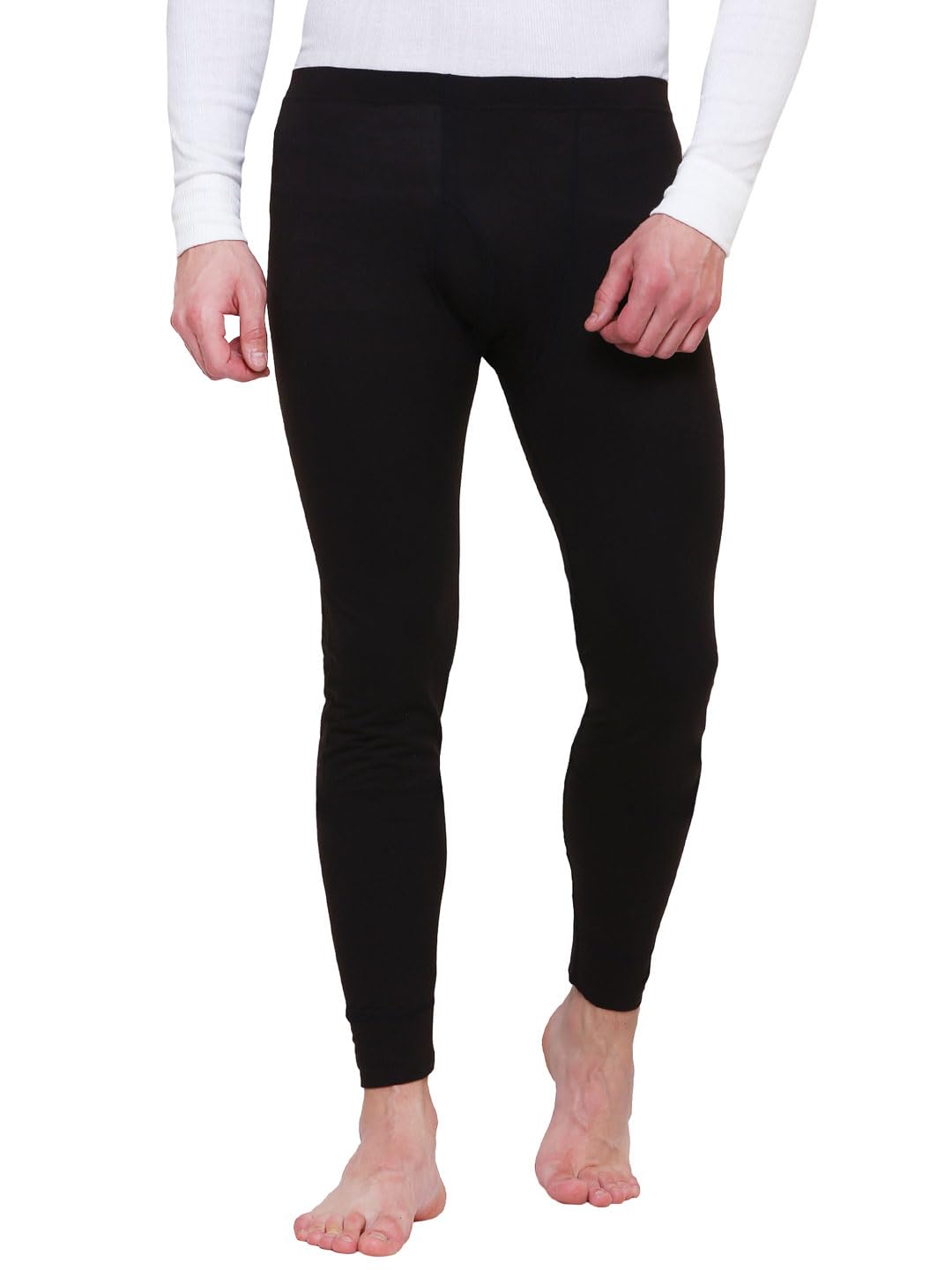ayaki Men Black Solid Thermal Lower-picture-46