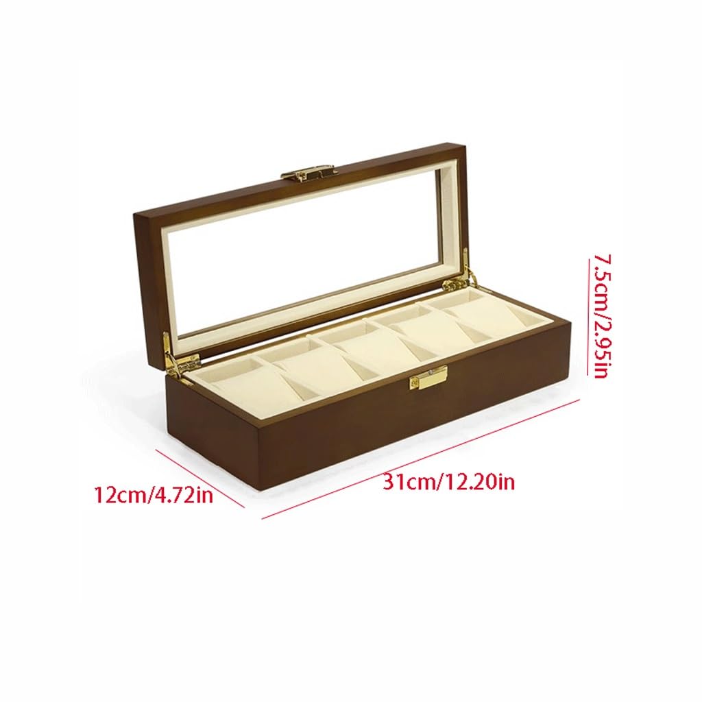 Estante Para Relojes Caja De Reloj Caja De Almacenamiento Caja De Presentación De Reloj Caja De Organización De Caja De Reloj Caja Para Guardar Relojes(1)