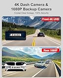 Wireless CarPlay Screen for Car, 9.26" IPS Touch with 4K Dash Cam, Android Auto, Mirror Link, 1080P Rear Camera, Voice Control, GPS Navi, 64GB TF Apple Carplay Screen for Trucks, Vans, SUVs, Sedans - Image 4