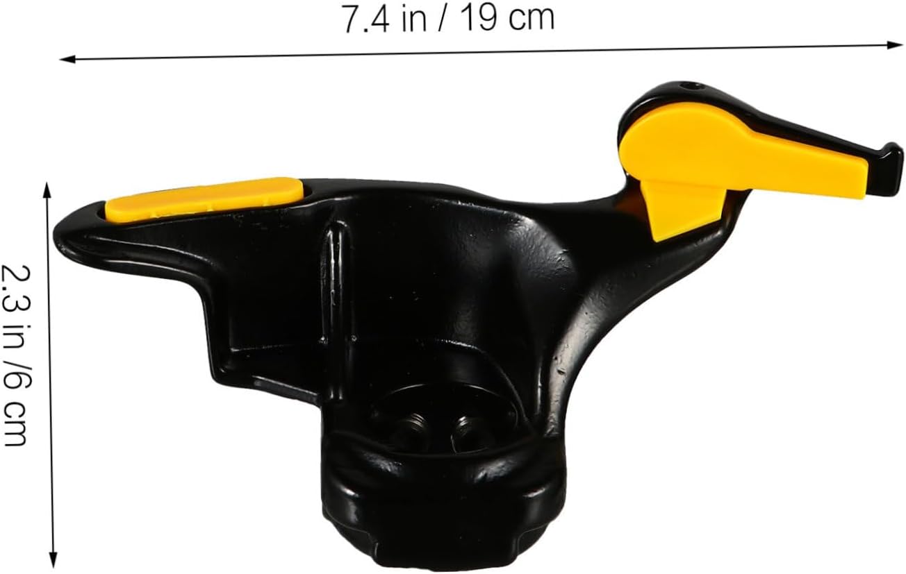 Toyvian Manual Tire Changer Accessory Tire Mount Demount Head High-Strength Steel Smooth and Easy to Handle