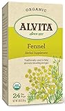 Alvita Organic Fennel Herbal Tea - Made with Premium Quality Organic Fennel Seeds, With Sweet Aroma...