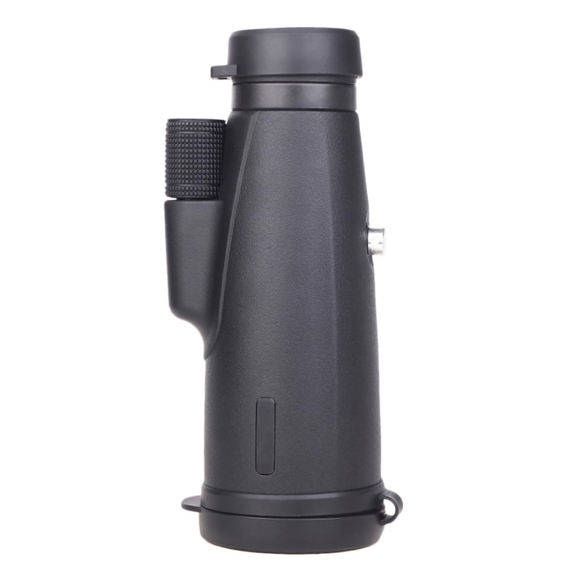 Monocolo 12x50 in Metallo Nero per Smartphone, Ottica di Qualità | Clip per Telefono Inclusa, Uso Outdoor, Alta Definizione e Resa Colori Accurata