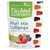 Dr. Johns Sugar Free Candy, Healthy Lollipops with Zero Sugar, Low Calorie Snacks, Keto Friendly Hard Candy Sweets, Mixed Fruit, 14 Count, 3.7 OZ