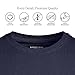Lands' End Mens Short Sleeve Super-T Tee Radiant Navy Regular X-Large
