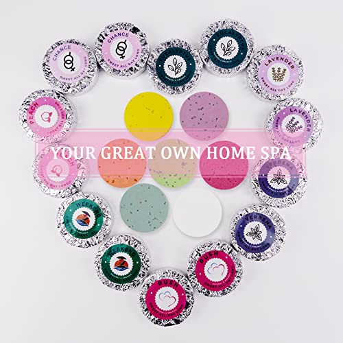 PickMora 14PCS Shower Steamers Aromatherapy with 7 Scents, Bath Bombs with Essential Oils for Relaxation, Shower Bombs Shower Tablets Gift Sets for Women and Men in Mother's Day, Anniversaries - Image 4