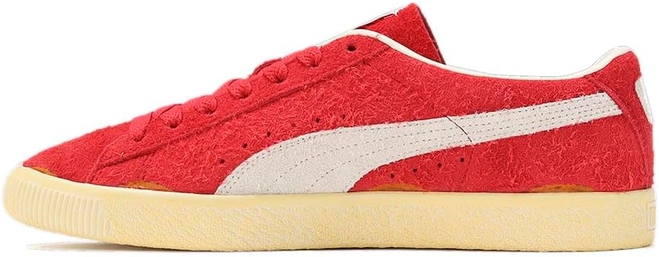 PUMA Mens Suede Vintage Neverworn Iii Lace Up Sneakers Shoes Casual - Red