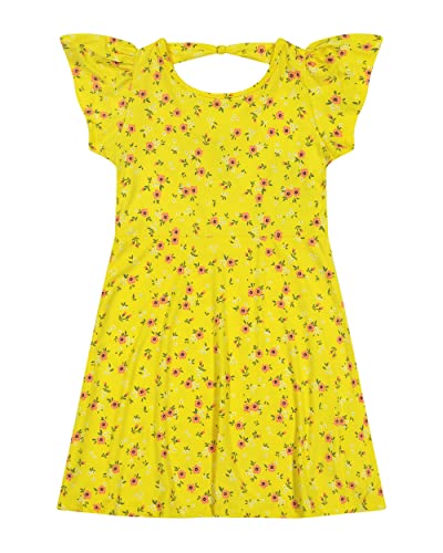 Pink Velvet Girls’ Dresses Pack Of 2 - Casual Summer Dress Set For Little And Big Girls 4 And Up (5/6, Floral, Polka Dot,) #TOP1