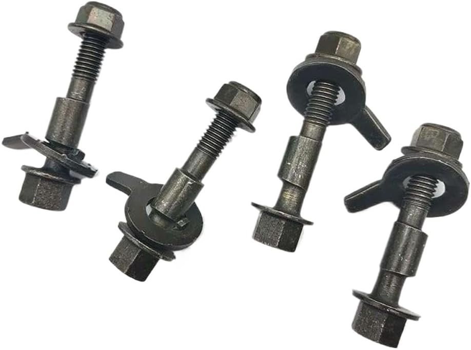 4pcs Steel Cam Bolts Car Wheel Alignment Camber Bolt Screw Repair Tool