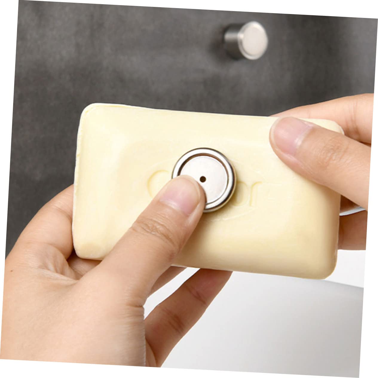 Portasapone Porta Sapone a Parete, Porta Sapone con Scarico, 1 Porta Sapone Magnetico, Porta Sapone a Parete, Porta Sapone a Ventosa, Dispenser di Sapone Magnetico, Porta Sapone a Parete