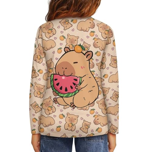 Image of Kids Long Sleeve Shirts for Girls 3-16 Year Old Cute Clothes for Teen Girls Casual Workout Tops