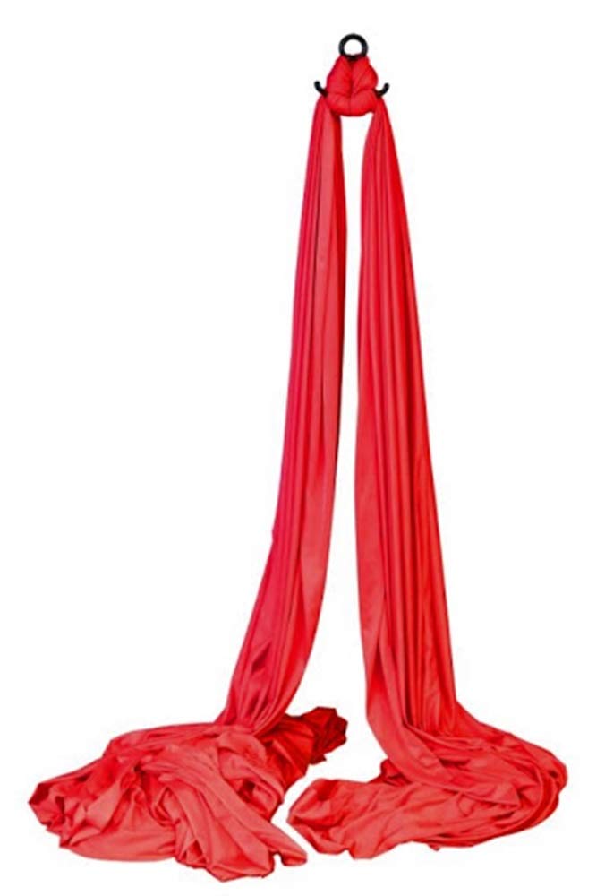 Tessuto Per Danza Acrobatica Aerea Rosso 12mt