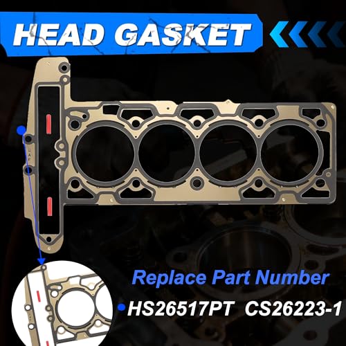 Image of 2.4 Full Head Gasket Set w /Head Bolts Fit for Chevy GMC 2011-2016 HS26517PT | Fit for Buick Lacrosse Regal Verano Equinox Impala Malibu Terrain 2.4L 11-16 CS26223-1 ES72196