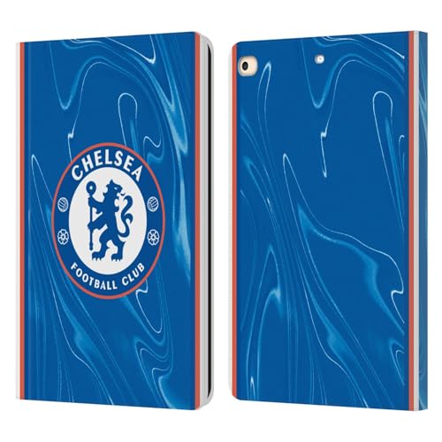 Étui Chelsea FC cuir véritable effet portefeuille pour Apple iPad 9.7