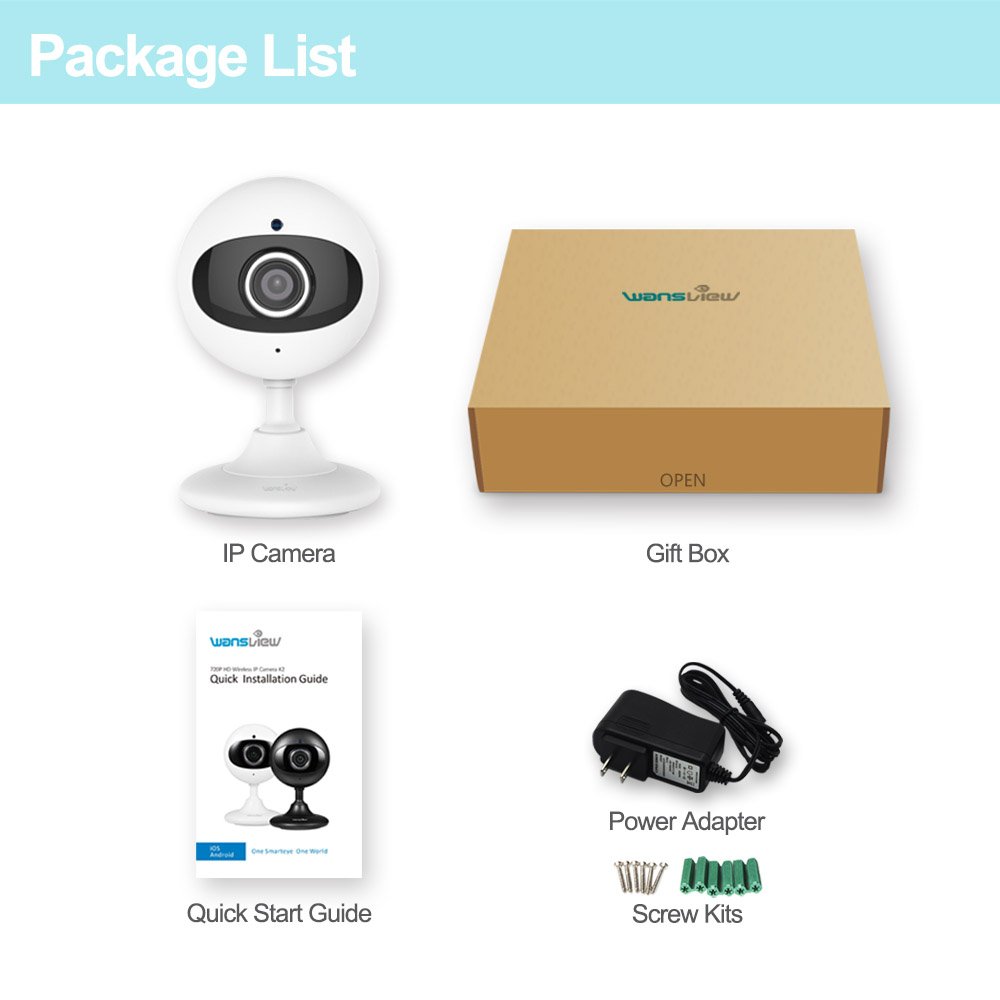 Wansview Wireless Ip Hd Camera Home Wifi Security Surveillance