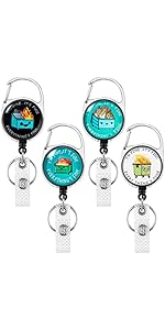 AM17CD0ECM2US - Carretes De Vidrio Retráctiles, Con Diamantes De Imitación De Tortuga, Con Diseño De Mariposa, Para Enfermeras, Médicos (búho), Diseño De Mariposas