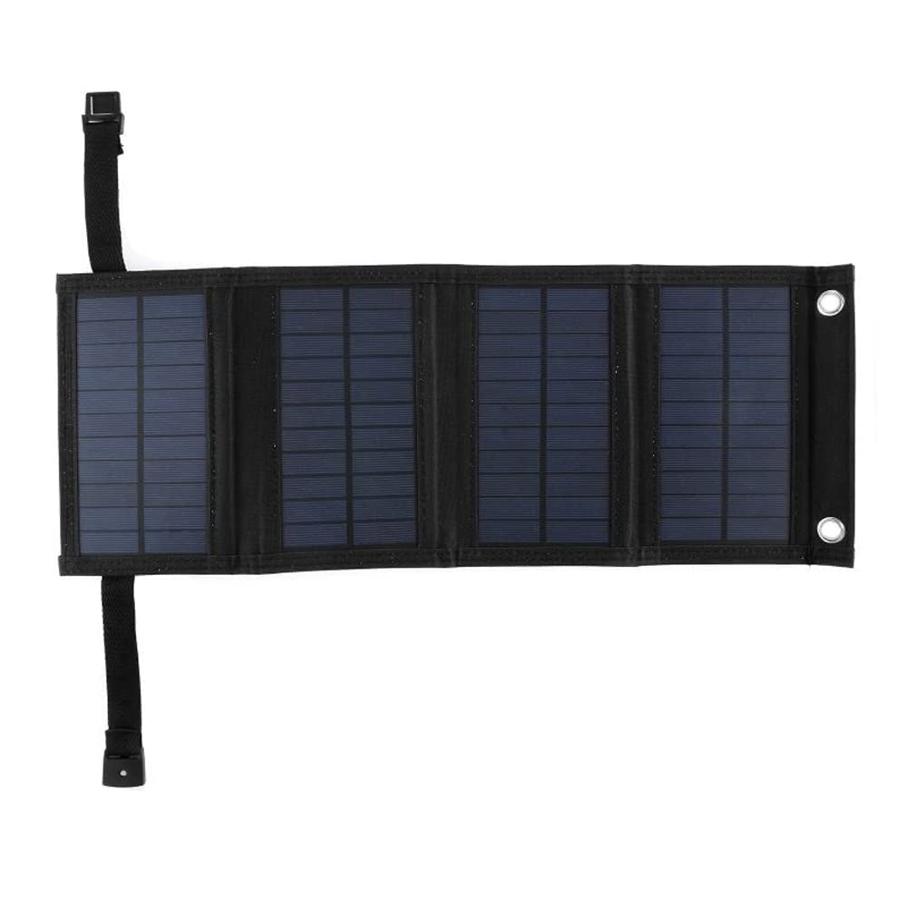 20W Foldable Solar Panel Portable Power Station Generator with USB Port, Solar Panel Charger for Home Outdoor Camping Hiking (SPB8W-4U)-image-23