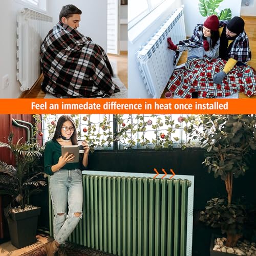 Heizkörper Reflexionsfolie 5Mx0.6mx3mm,Heizkörper Reflektorfolie Isolierfolie für Heizkörper Isolierung Hinter Heizkörper,energiesparende Folie zur Unterstützung von Winterrechnungen