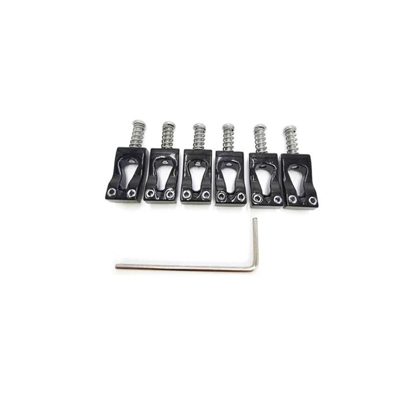 10.8 mm Sześciostrunowa gitara elektryczna Mostek Tremolo Gourd Mosiądz Srebro Miedź Dostępny w kolorze czarnym Mostek Gitary Profesjonalnej(Black)
